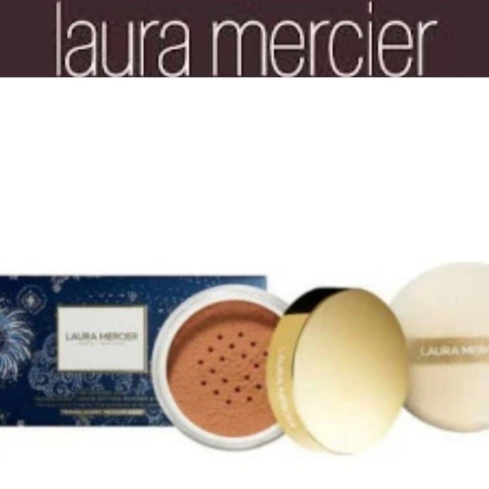 Laura Mercier The Guiding Star Translucent Loose Setting Powder &  Puff